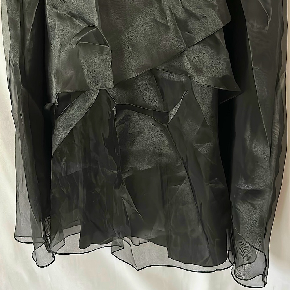 Alex Evenings NWT Elegant Long Black Skirt **Size S** - Picture 3 of 4